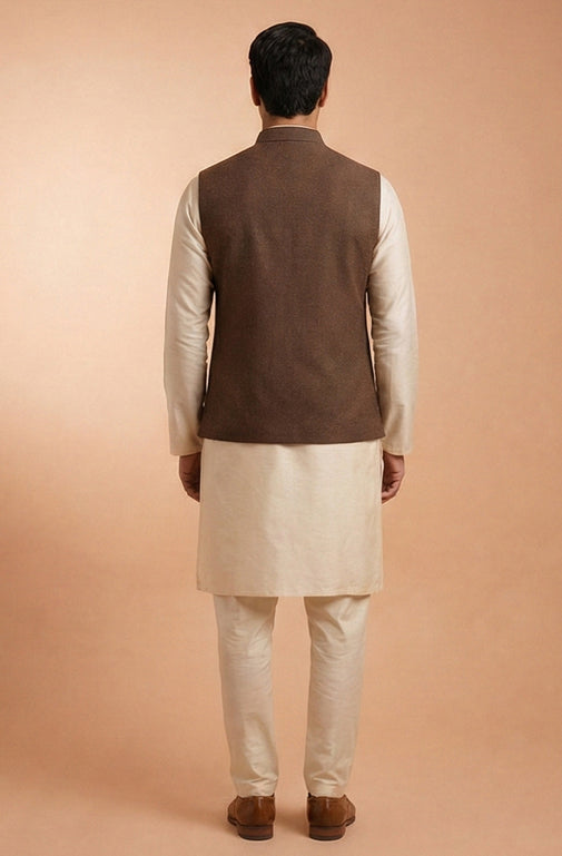 Earthy brown Waistcoat