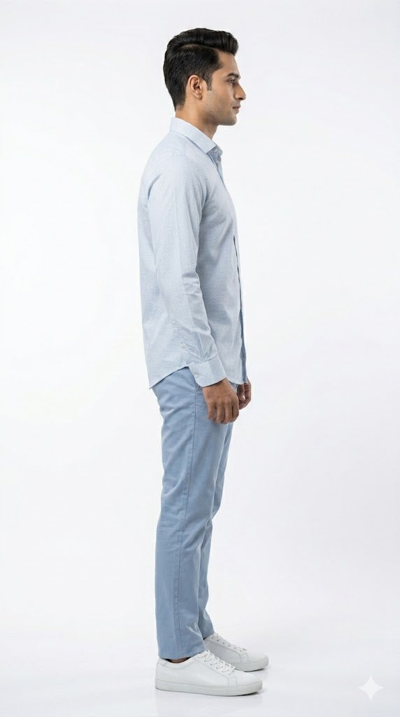 Men's Light Blue Shirt