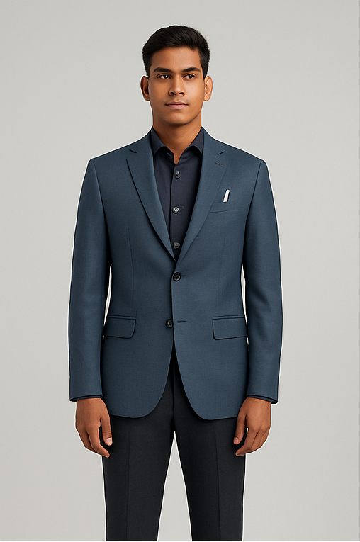 Midnight Blue Formal Blazer for Men