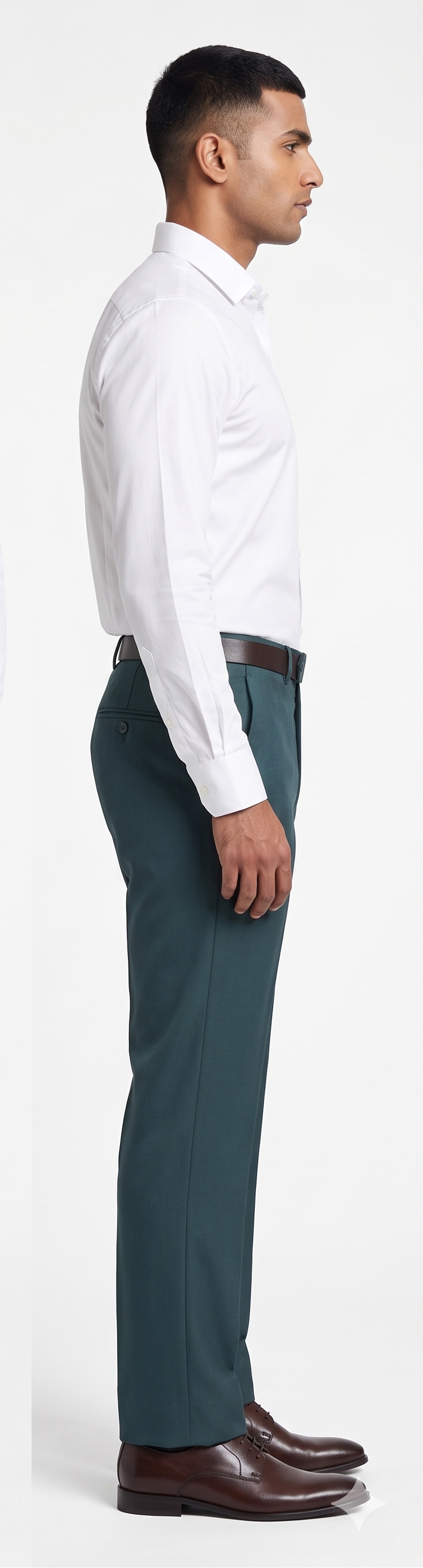 Pants Men- Deep Teal Green