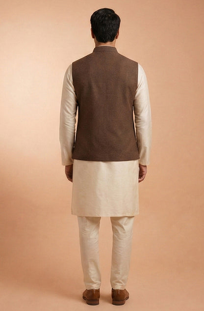Earthy brown Waistcoat