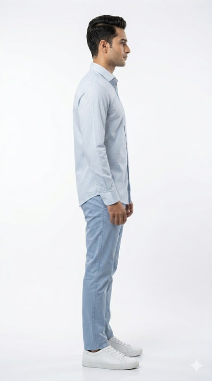 Men's Light Blue Shirt
