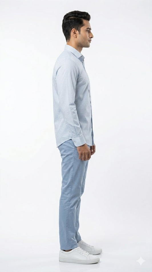 Men's Light Blue Shirt
