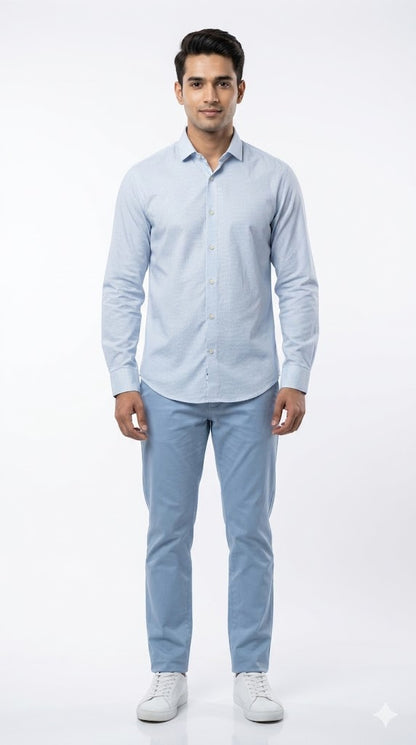 Men's Light Blue Shirt