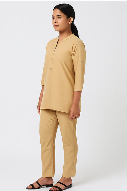 Minimalist Cotton Co-ord Set