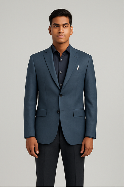 Midnight Blue Formal Blazer for Men