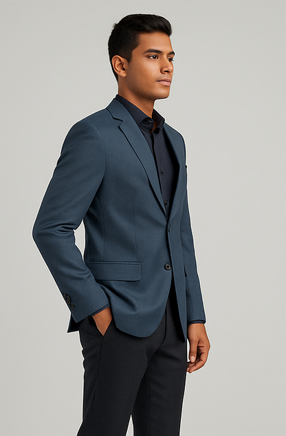 Midnight Blue Formal Blazer for Men