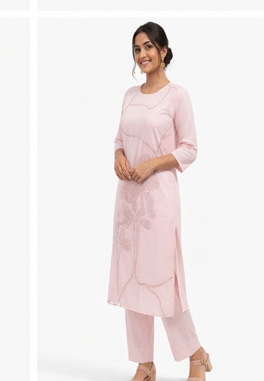 Women printed Regular Kurta with Palazzos