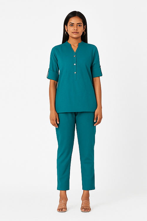 Minimalist Cotton Co-ord Set