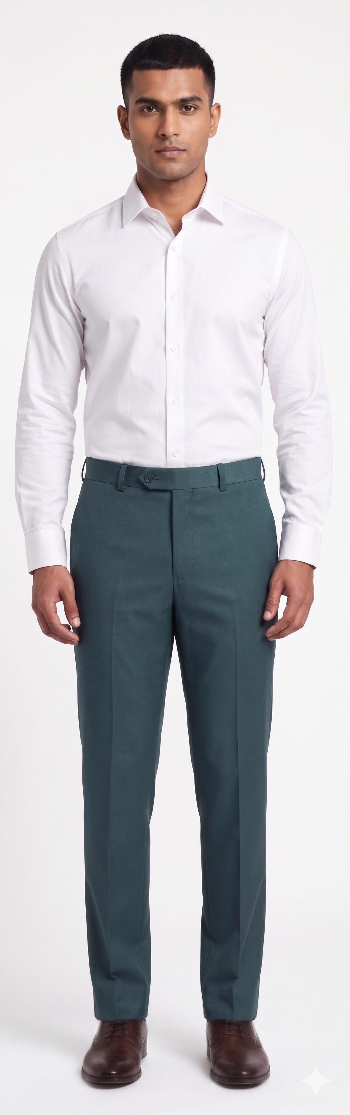 Pants Men- Deep Teal Green