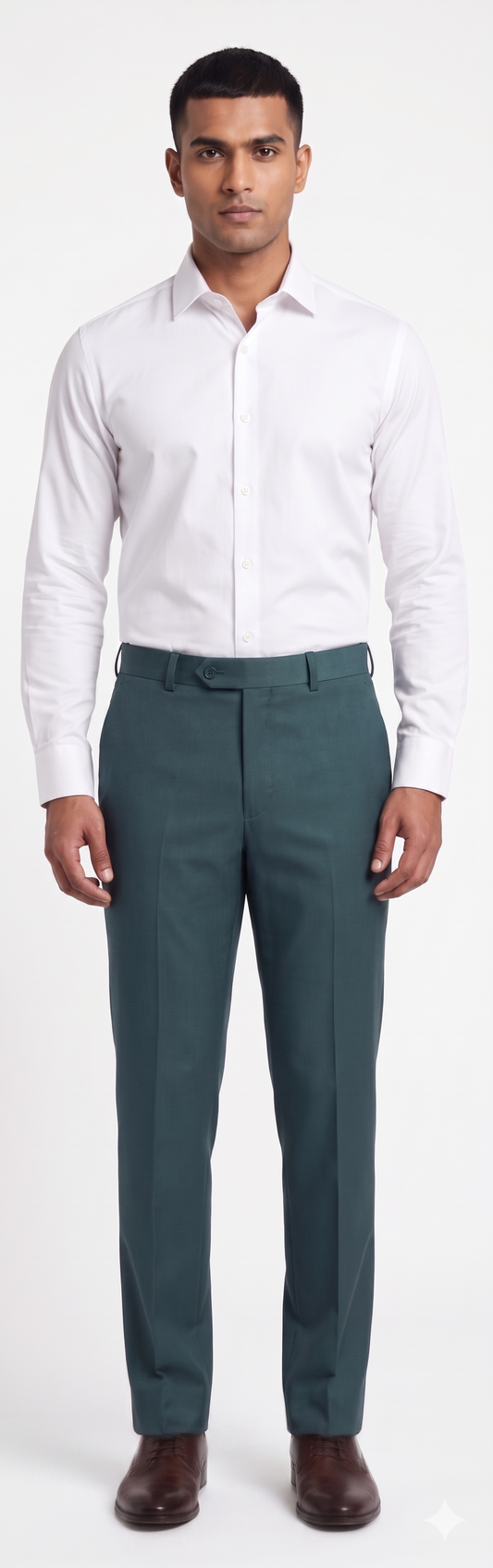 Pants Men- Deep Teal Green