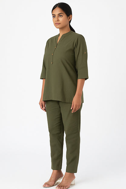 Minimalist Cotton Co-ord Set