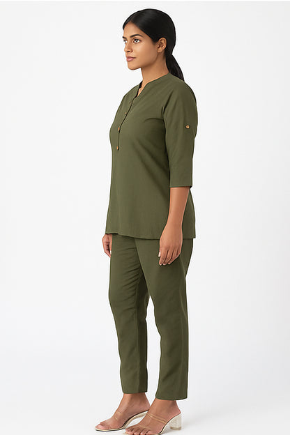 Minimalist Cotton Co-ord Set