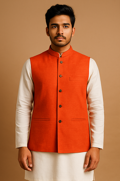 Saffron Flame Classic Waistcoat